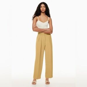 New without tags - Wilfred Anyway wide leg pleated crepe pants